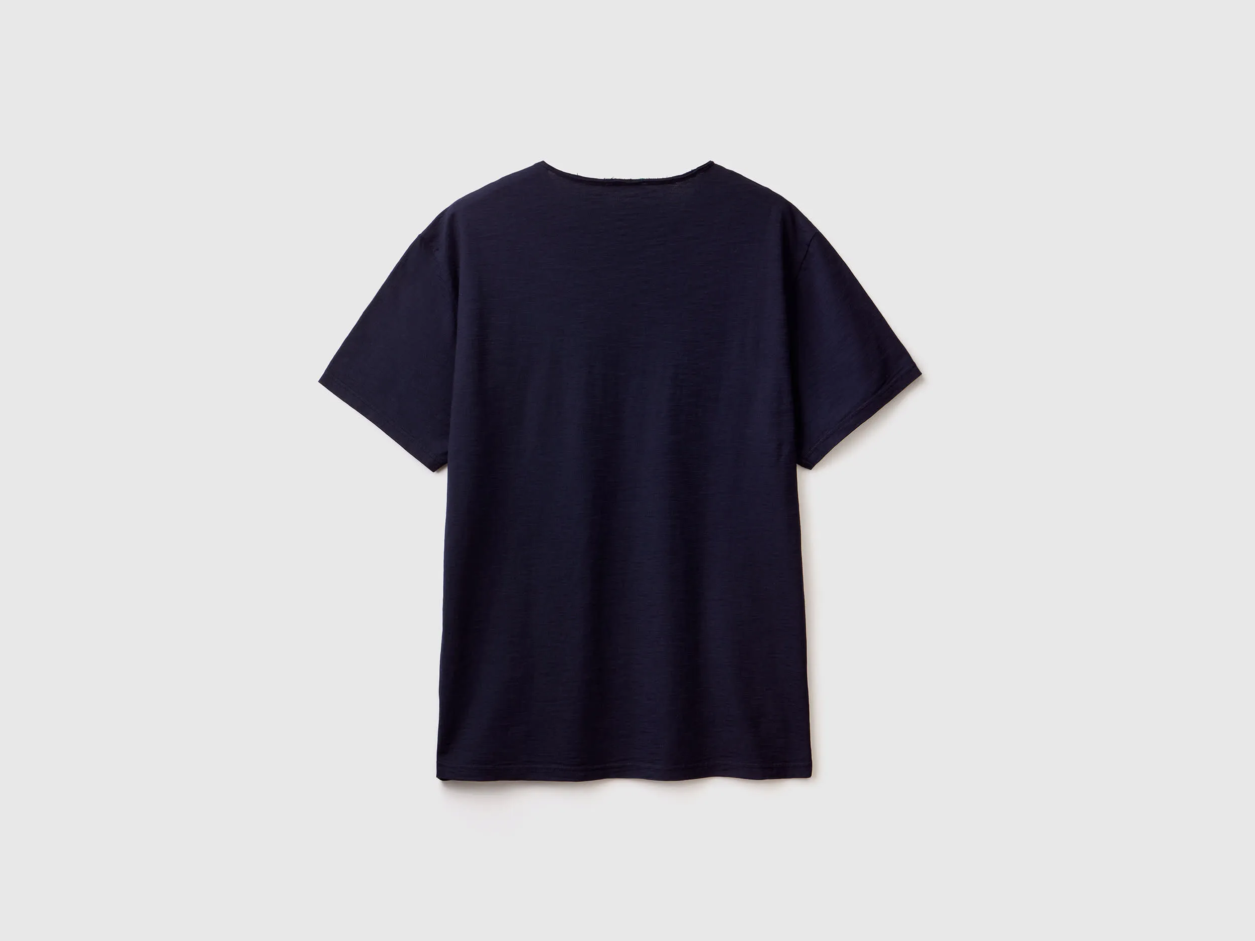 T-shirt 100 % coton à col en V