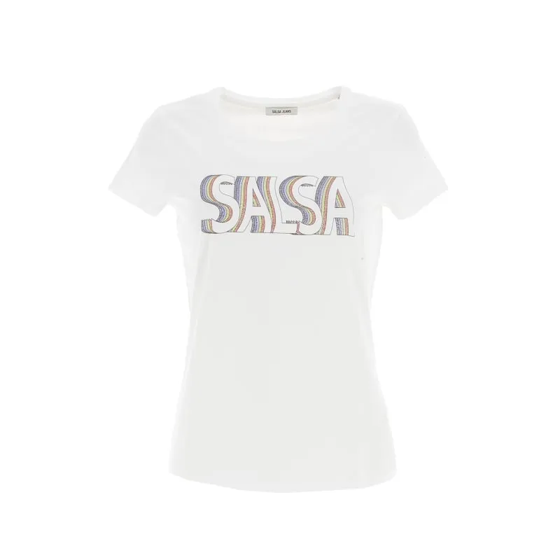 T-shirt col v pertel rose femme - Sun Valley | wimod