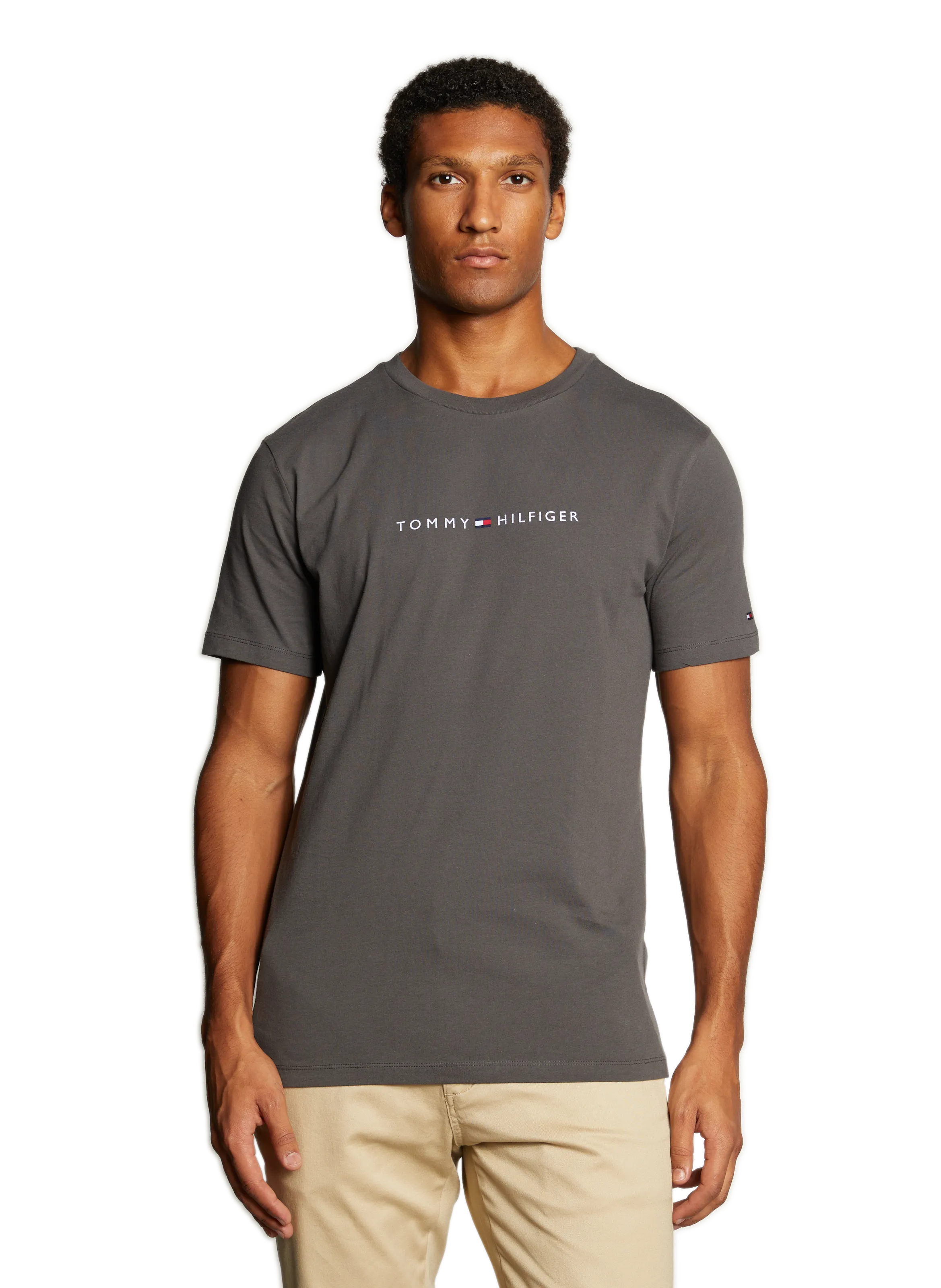 T-SHIRT EN COTON - TOMMY HILFIGER pour HOMME | Printemps