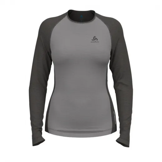 T-shirt femme natural performance 150 grey melange