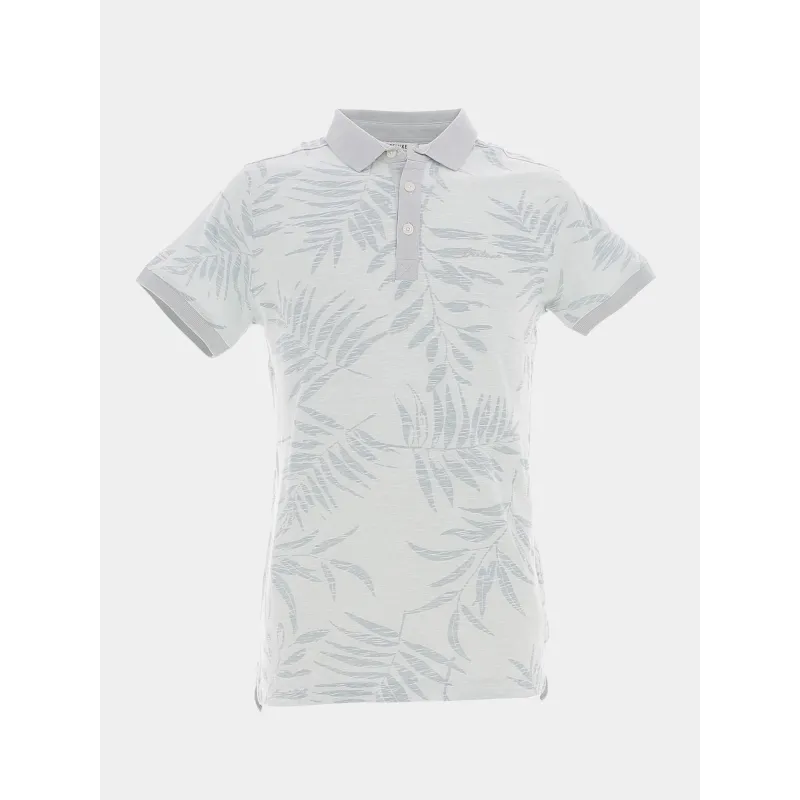 T-shirt shamar chiné blanc homme - Deeluxe | wimod