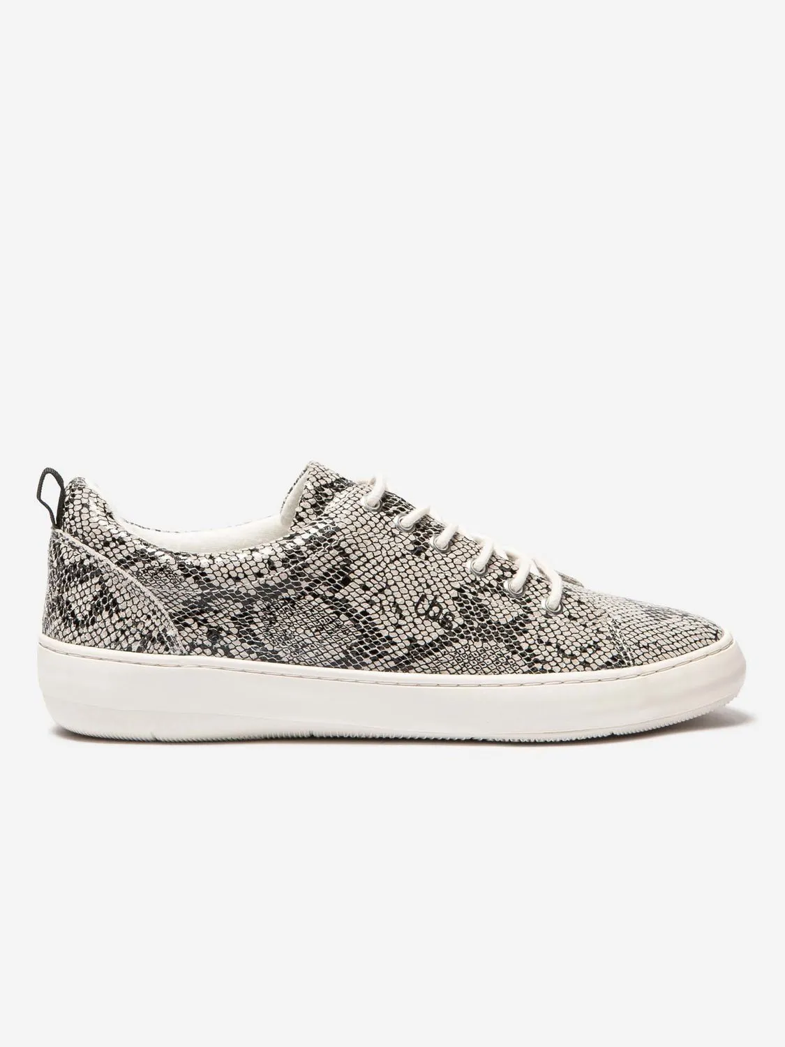 Tennis Femme Confort Motif Python Gris tbs