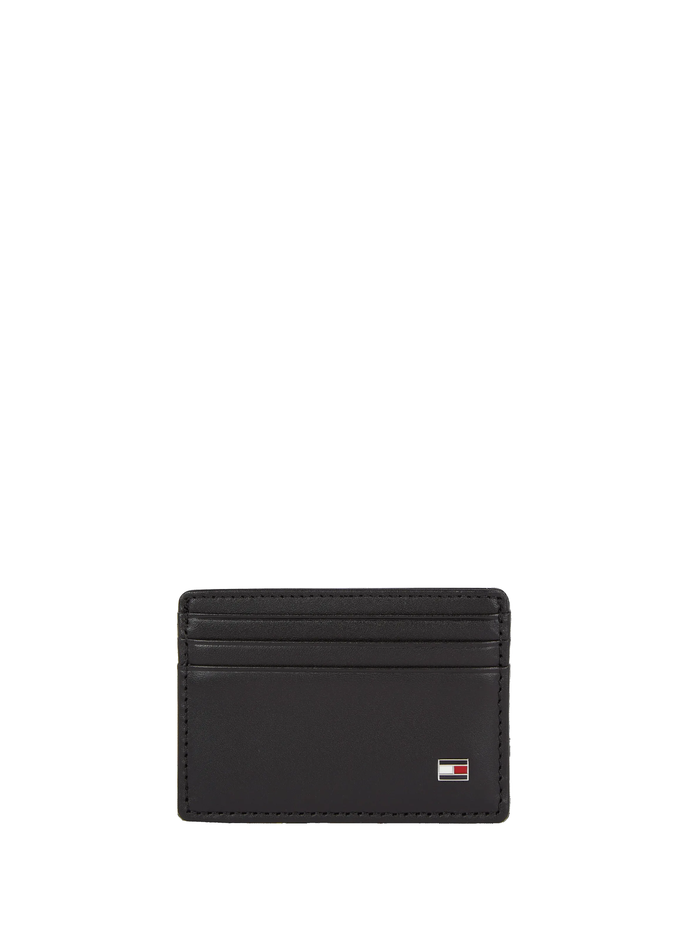 TOMMY HILFIGER  Porte-cartes en cuir - Noir