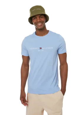 TOMMY HILFIGER  T-shirt en coton - Bleu