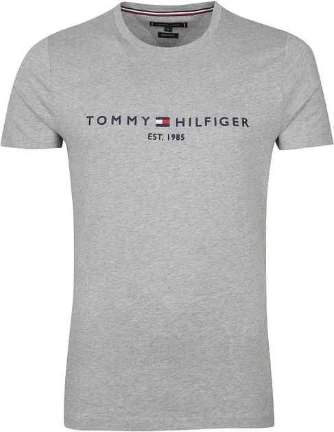 Tommy Hilfiger T-Shirt Logo Gris MW0MW11465-501 commander en