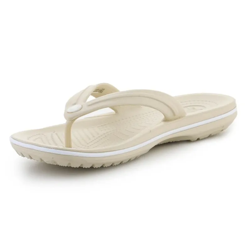Tongs Crocs Crocband Flip Bone 11033-2Y2 beige