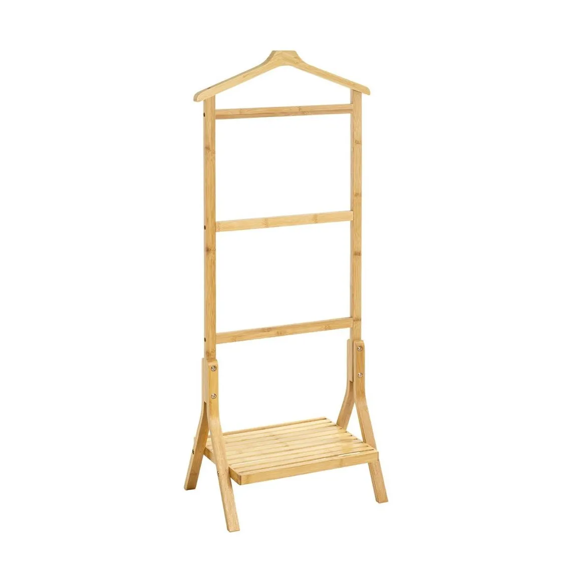 valet en bambou nature laqué | 3 Suisses