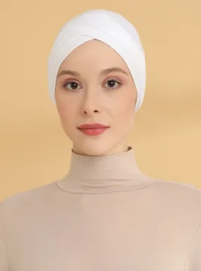 White - Navy Blue - Black - Bonnet
